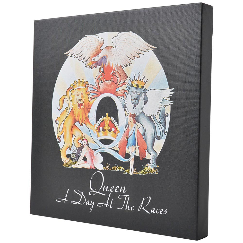 QUEEN - (フレディ 生誕 80年 ) - A Day at the Races/ キャンバス・プリント木枠(40×40×3.8cm)